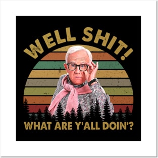 Leslie Jordan Well Shit What Are Y'all Doin' Vintage Posters and Art